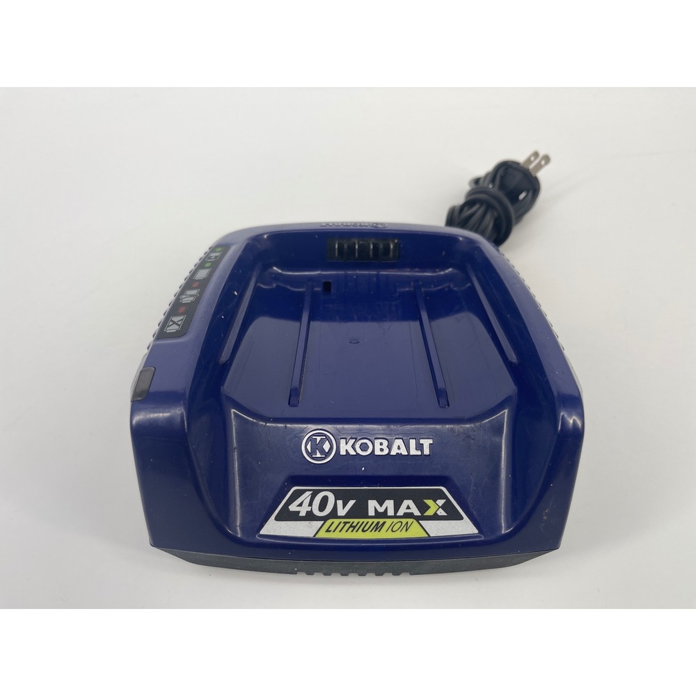Kobalt KRC 60-06 40V Max Lithium-Ion Battery Charger ONLY Blue 506884